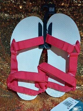 JBU Pink Strap Women's Sandals